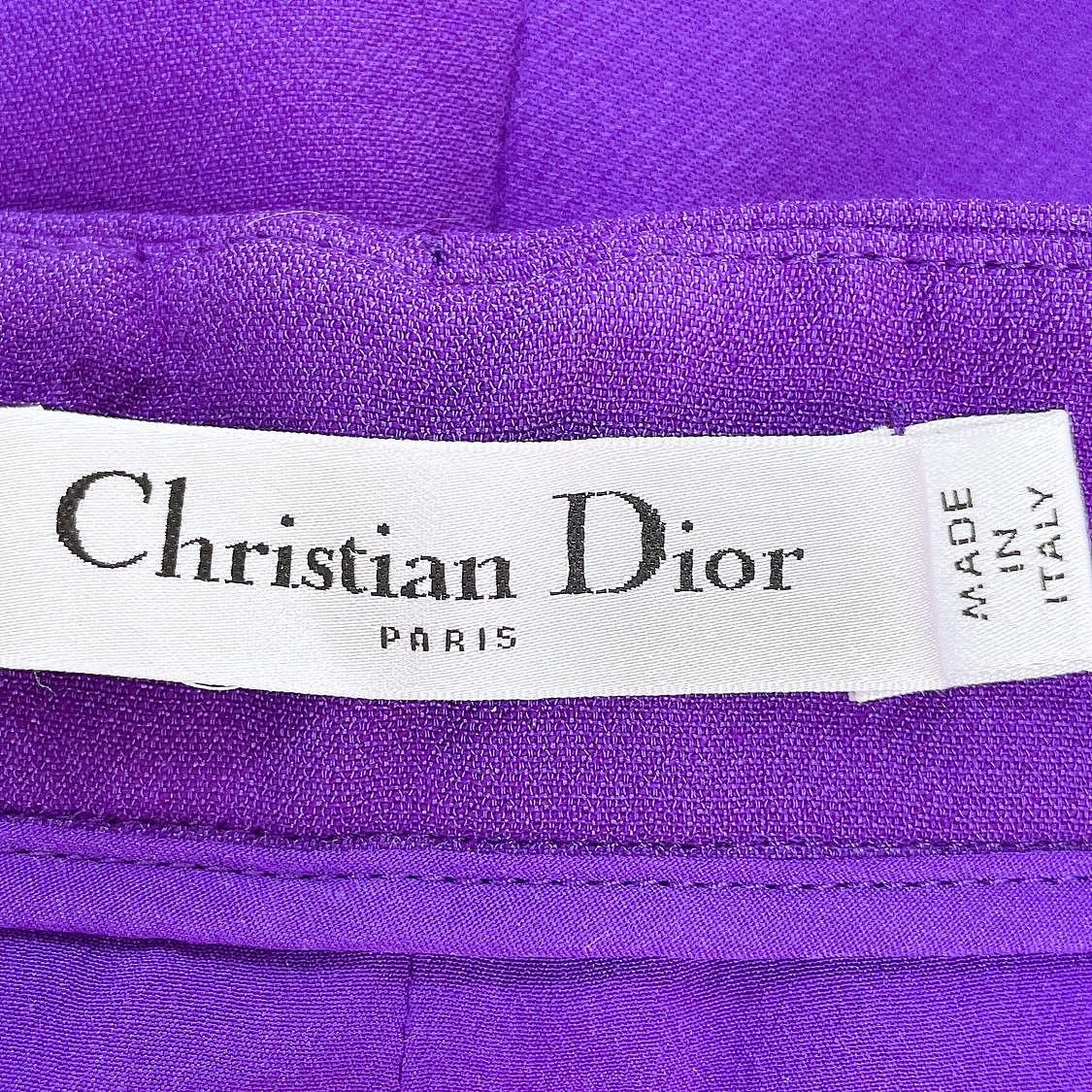 Dior Dior Wool Silk Shorts Size 38 Size 26" / US 2 / IT 38 - 3 Thumbnail