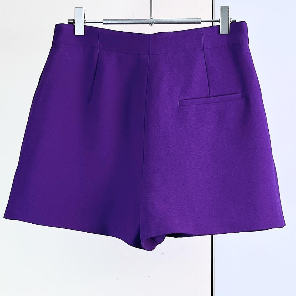 Dior Dior Wool Silk Shorts Size 38 Size 26" / US 2 / IT 38 - 2 Thumbnail