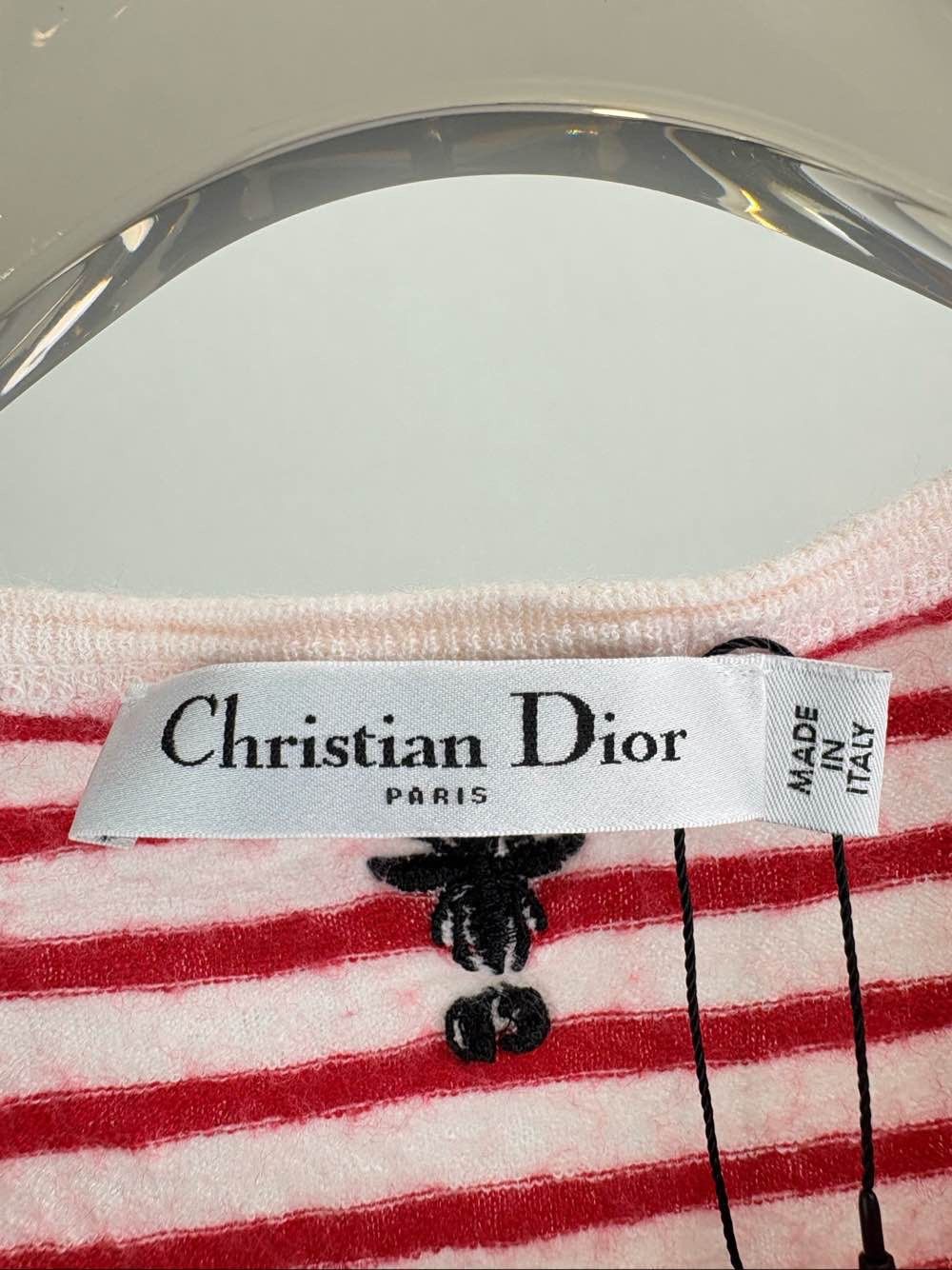 Dior Dior I Love You Striped Sweater Size FR 34 Size XS / US 0-2 / IT 36-38 - 3 Thumbnail
