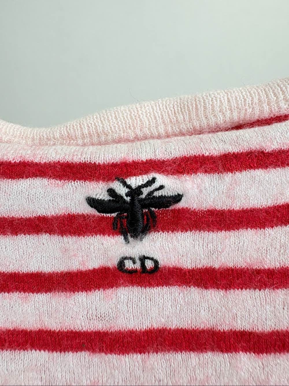 Dior Dior I Love You Striped Sweater Size FR 34 Size XS / US 0-2 / IT 36-38 - 6 Thumbnail