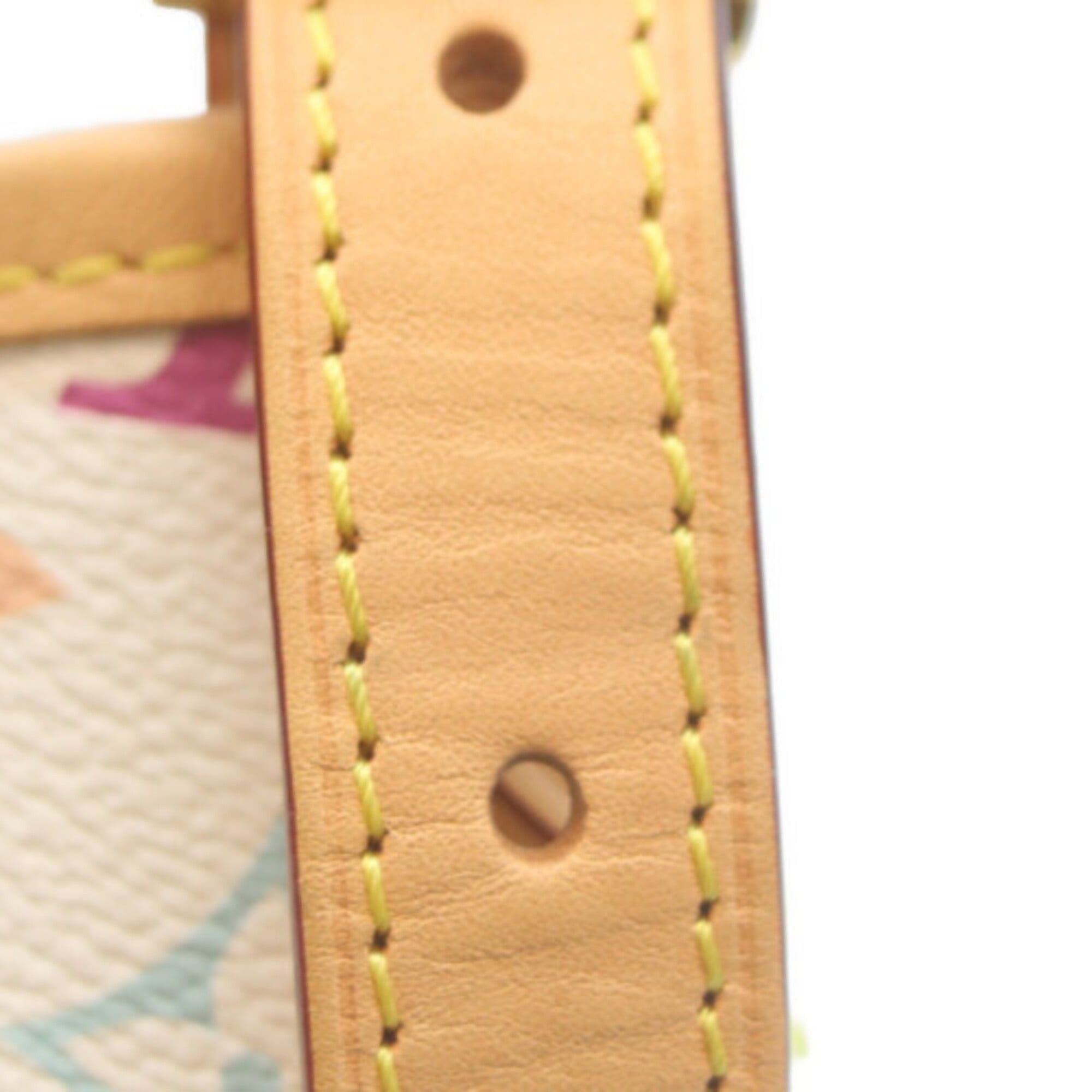 Louis Vuitton LOUIS VUITTON x TM Takashi Murakami M13661 Carryall PM Shoulder Bag Monogram Multicolor Gold Hardware Women's Size ONE SIZE - 10 Thumbnail