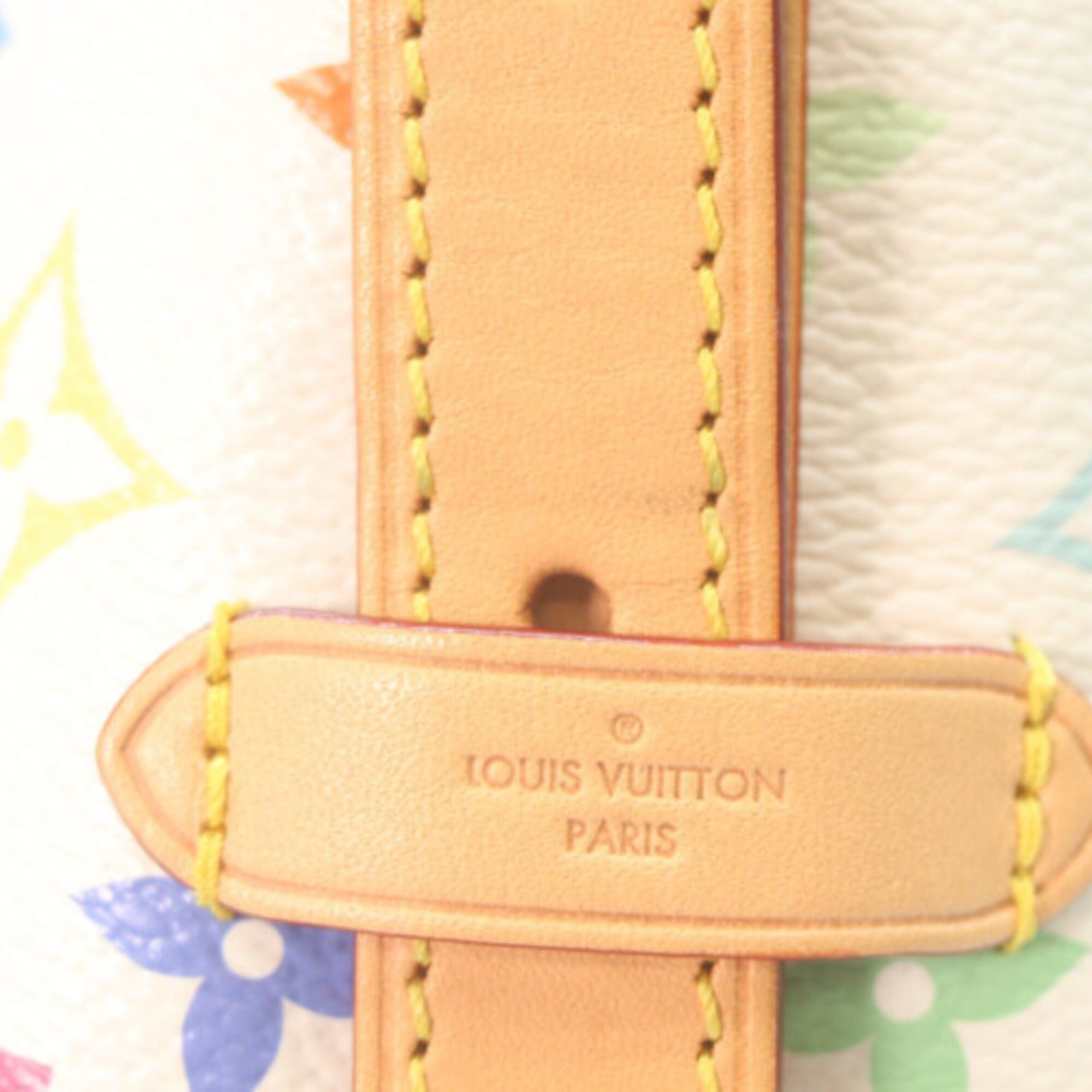 Louis Vuitton LOUIS VUITTON x TM Takashi Murakami M13661 Carryall PM Shoulder Bag Monogram Multicolor Gold Hardware Women's Size ONE SIZE - 7 Thumbnail