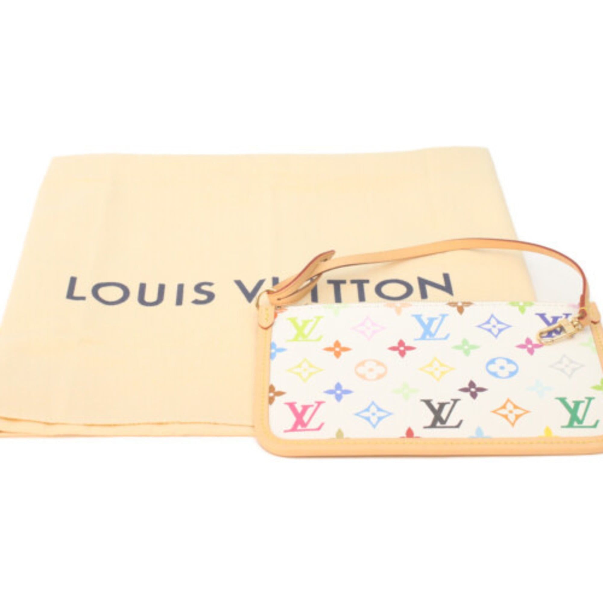 Louis Vuitton LOUIS VUITTON x TM Takashi Murakami M13661 Carryall PM Shoulder Bag Monogram Multicolor Gold Hardware Women's Size ONE SIZE - 11 Thumbnail