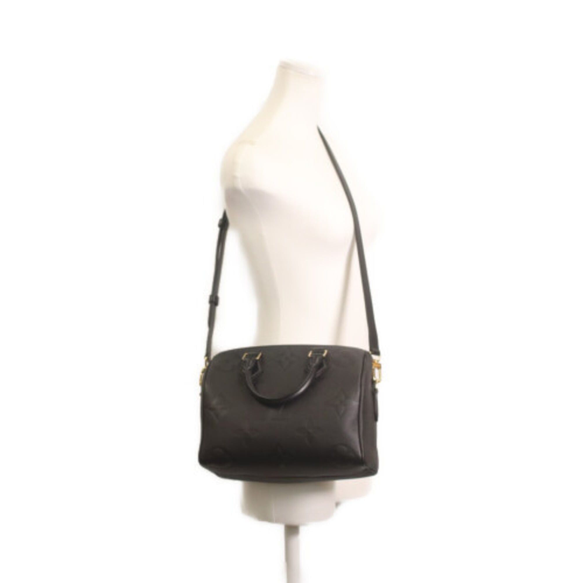 Louis Vuitton LOUIS VUITTON M58951 Monogram Empreinte Noir Speedy 25 Shoulder Bag Black Gold Hardware Women's Size ONE SIZE - 10 Thumbnail