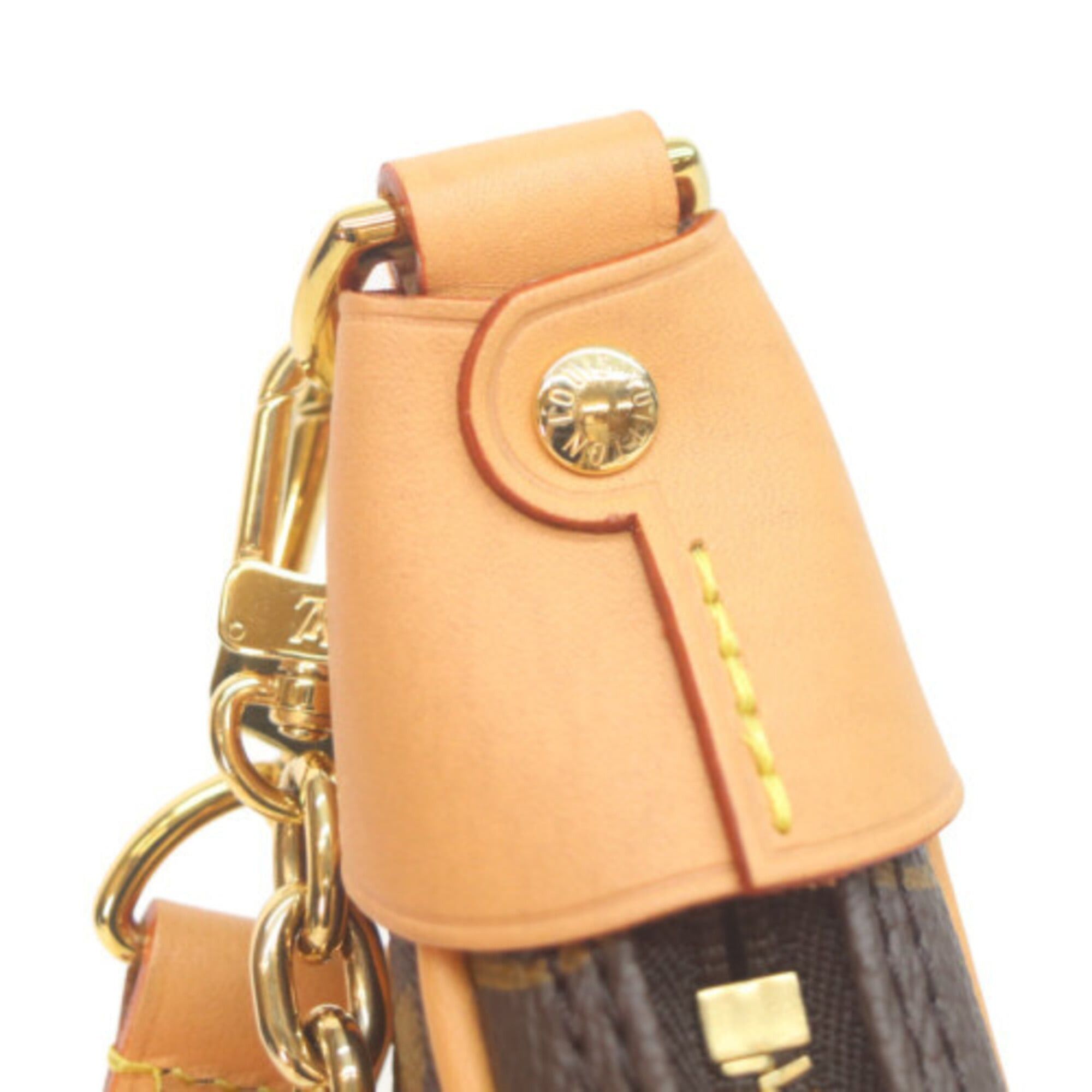 Louis Vuitton LOUIS VUITTON M81098 Monogram Loop Shoulder Bag, Beige, Gold Hardware, Women's Size ONE SIZE - 8 Thumbnail
