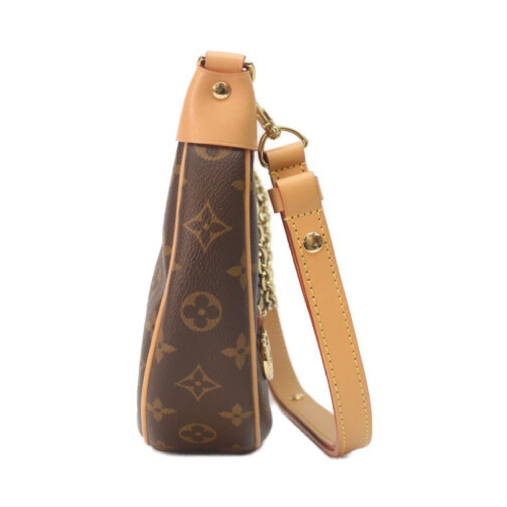 Louis Vuitton LOUIS VUITTON M81098 Monogram Loop Shoulder Bag, Beige, Gold Hardware, Women's Size ONE SIZE - 2 Thumbnail