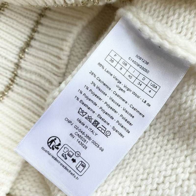 Dior Dior Star Logo Sweater Size 36 Size S / US 4 / IT 40 - 4 Thumbnail