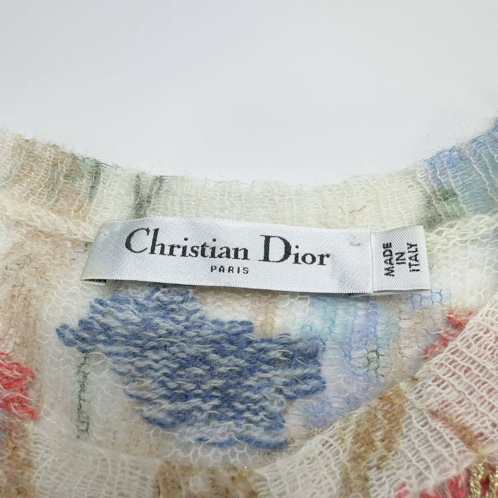 Dior Dior Hibiscus Floral Sweater Size 34 Size XS / US 0-2 / IT 36-38 - 4 Thumbnail
