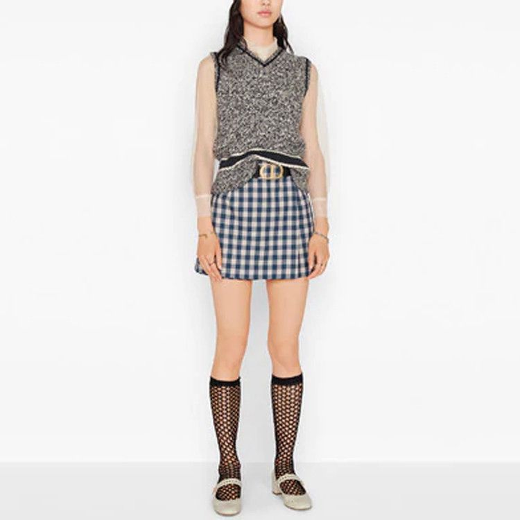 Dior Dior Logo Striped Knit Sweater Vest Size 34 Size XS / US 0-2 / IT 36-38 - 11 Thumbnail