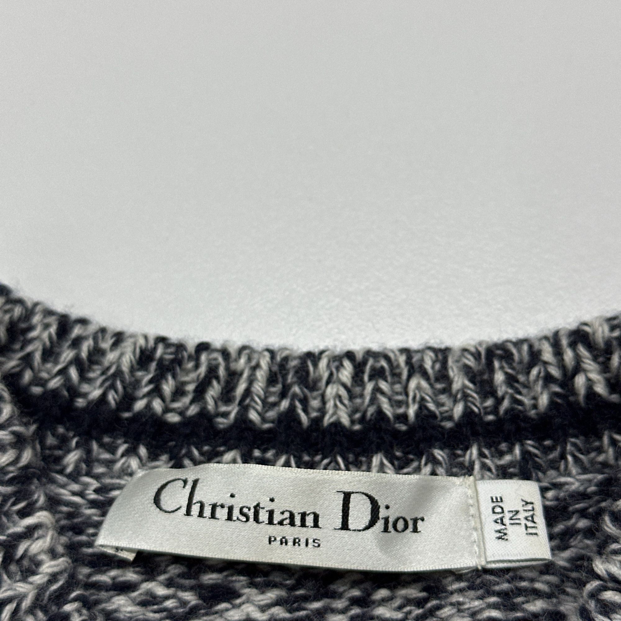 Dior Dior Logo Striped Knit Sweater Vest Size 34 Size XS / US 0-2 / IT 36-38 - 3 Thumbnail