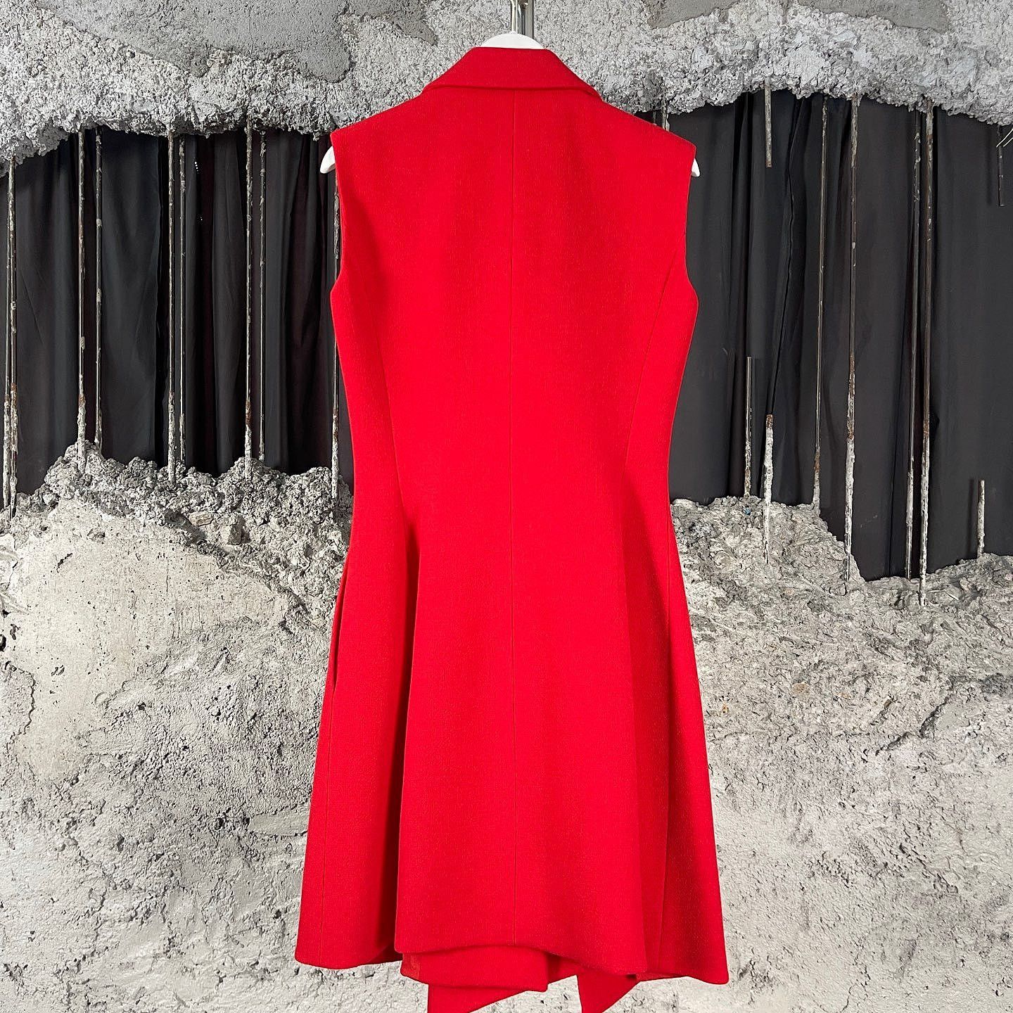 Dior Dior Wool Sleeveless Coat Size 34 Size XS / US 0-2 / IT 36-38 - 2 Thumbnail