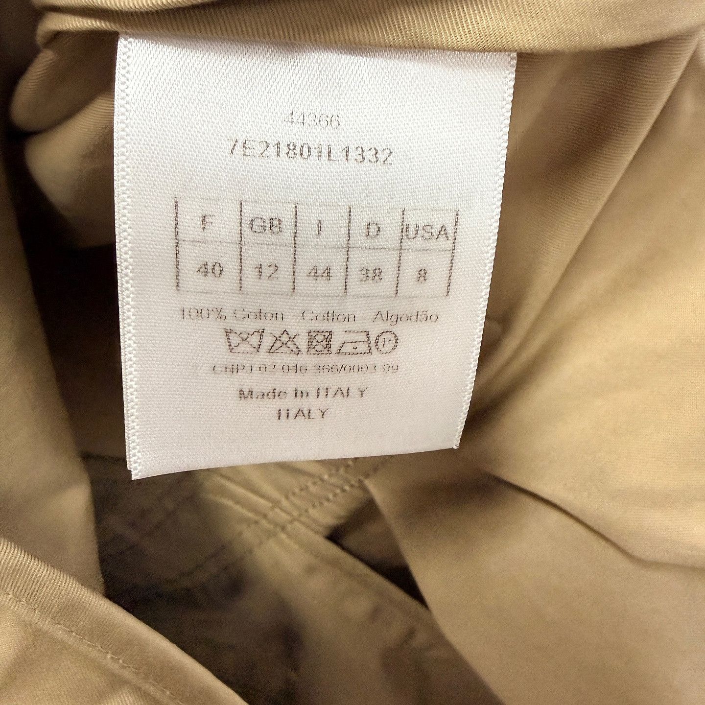 Dior Christian Dior Bee Embroidery Trench Coat Size 40 Size M / US 6-8 / IT 42-44 - 4 Thumbnail