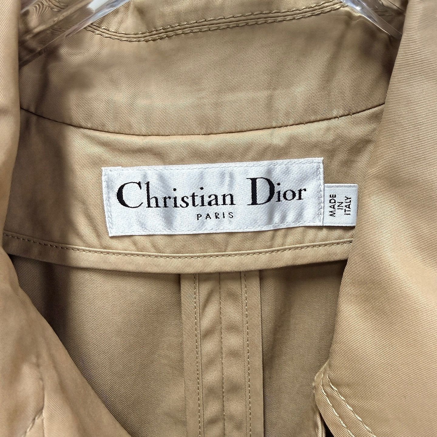 Dior Christian Dior Bee Embroidery Trench Coat Size 40 Size M / US 6-8 / IT 42-44 - 3 Thumbnail