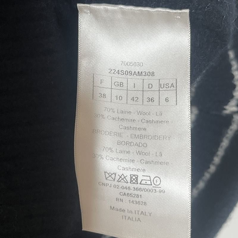 Dior Dior Star Logo Knit Sweater Size 38 Size S / US 4 / IT 40 - 4 Thumbnail