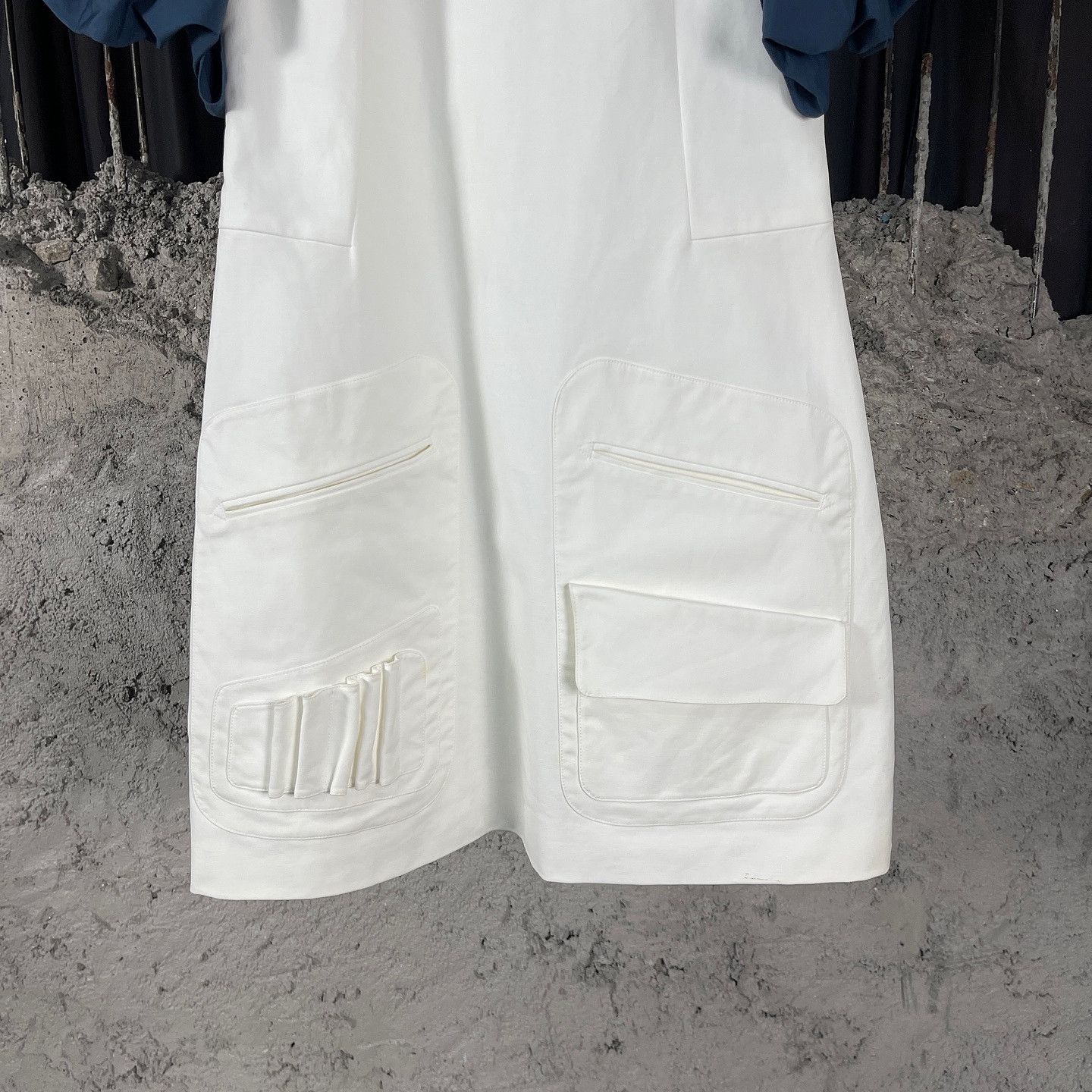 Dior Dior Contrast Sleeve Mini Dress Size 34 Size XS / US 0-2 / IT 36-38 - 6 Thumbnail