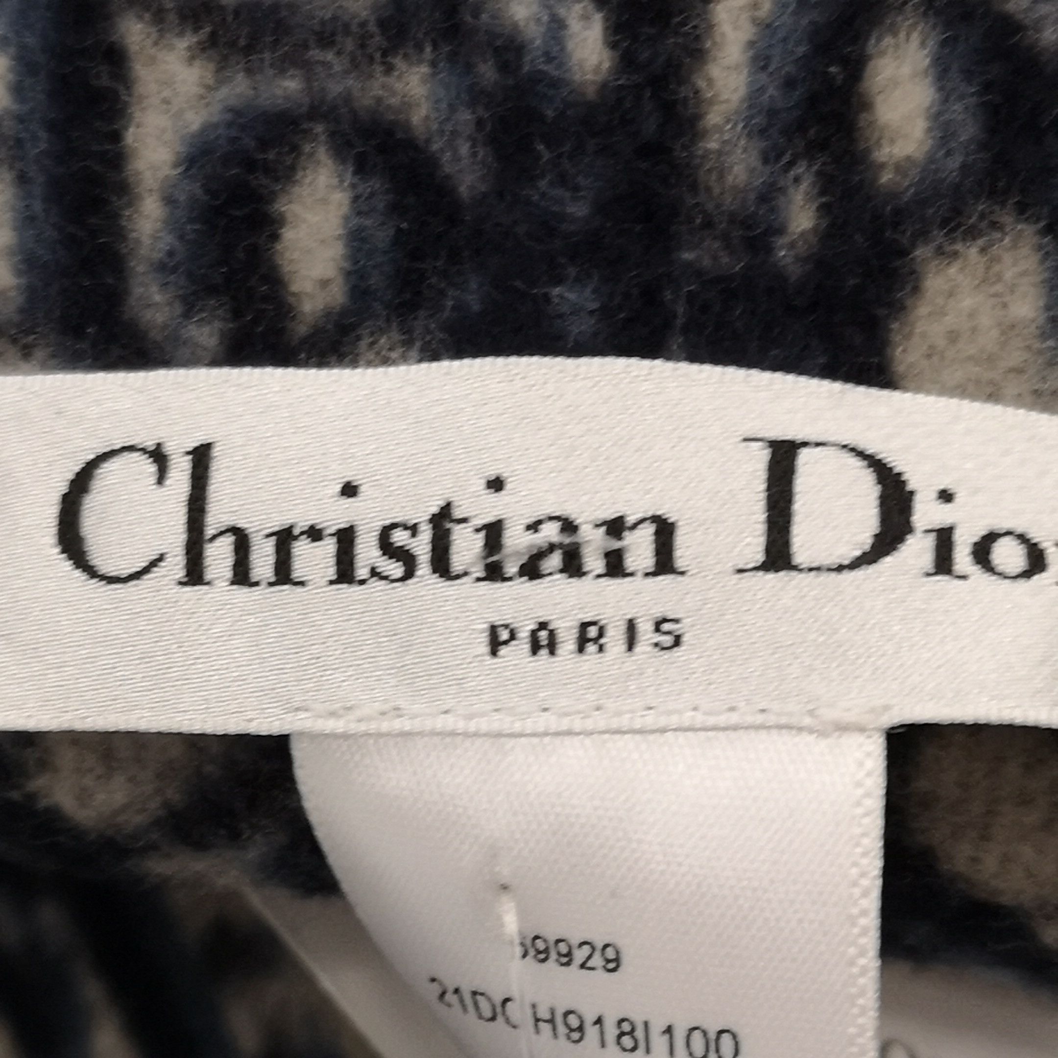 Dior Dior Oblique Wool Blend Cap Size 56 Size ONE SIZE - 7 Thumbnail