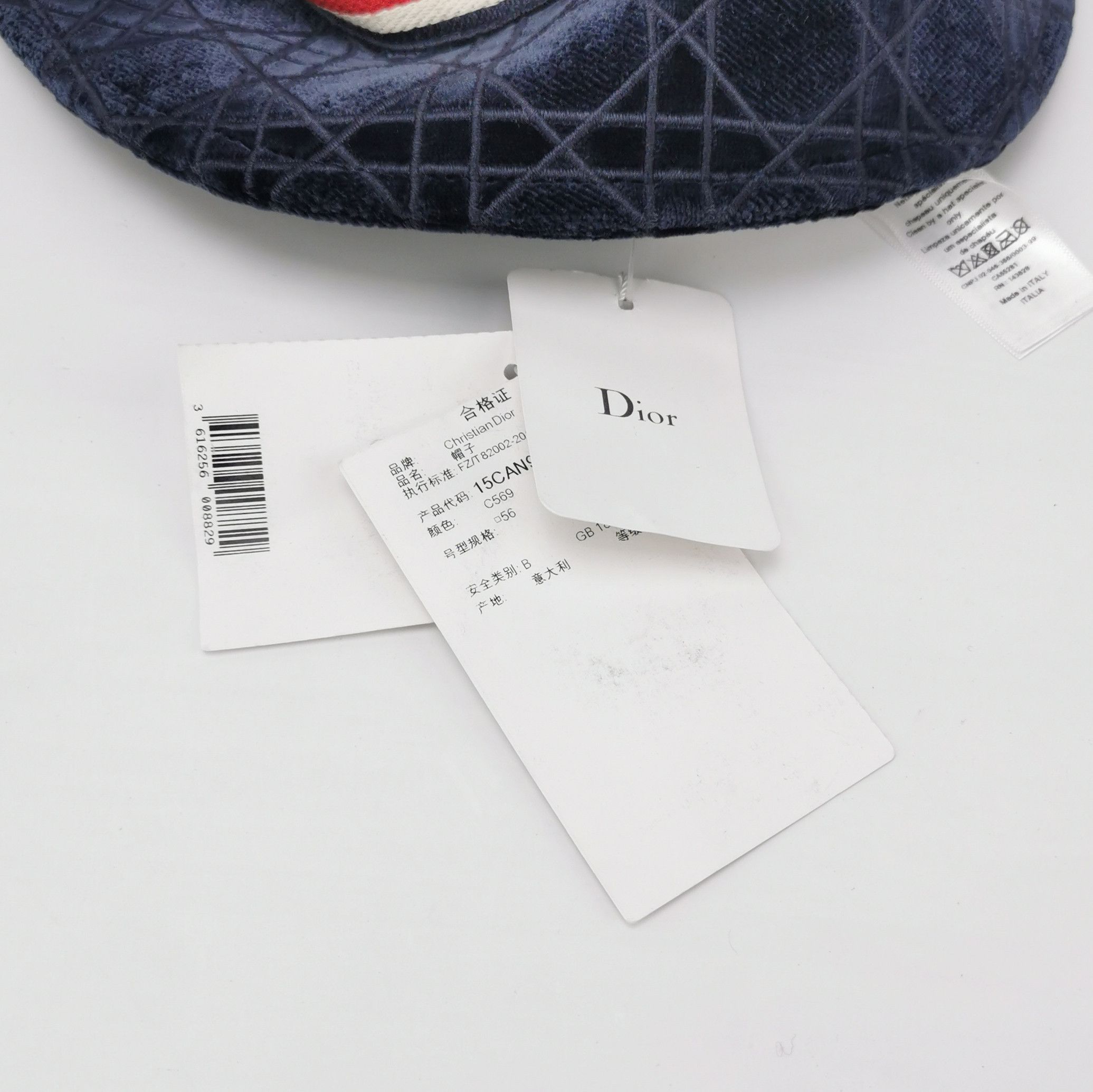 Dior Dior Cannage Logo Bucket Hat Size 56 Size ONE SIZE - 6 Thumbnail