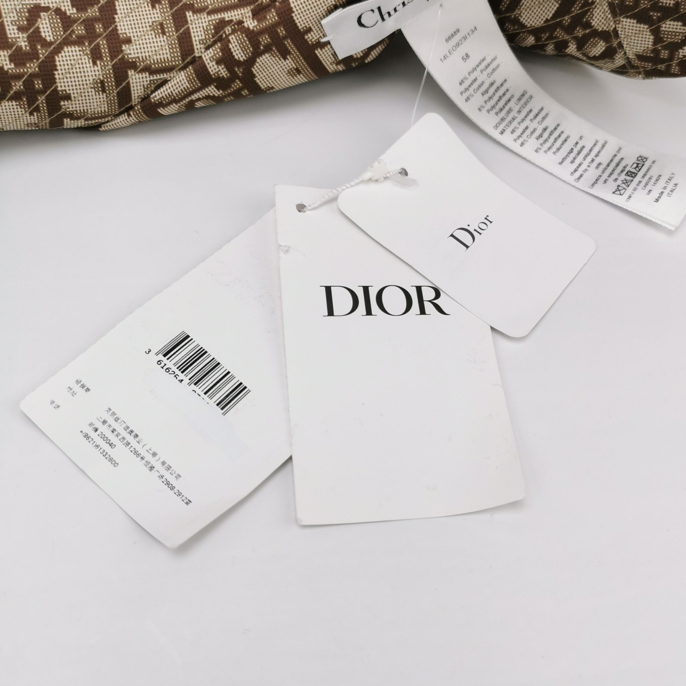 Dior Dior Mizza Reversible Bucket Hat Size 58 Size ONE SIZE - 6 Thumbnail