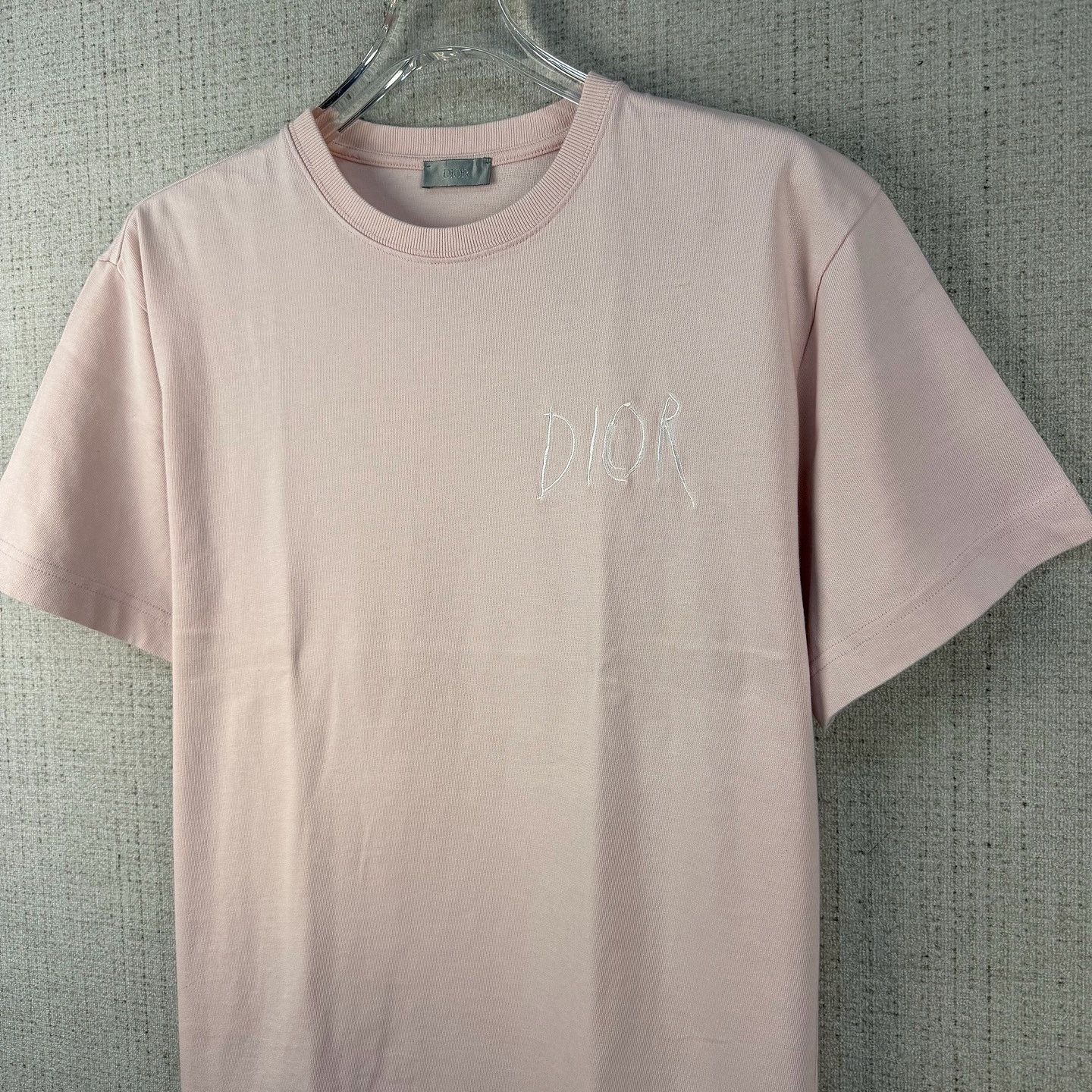 Dior Dior Embroidered Logo T-Shirt Size L Size US L / EU 52-54 / 3 - 6 Thumbnail