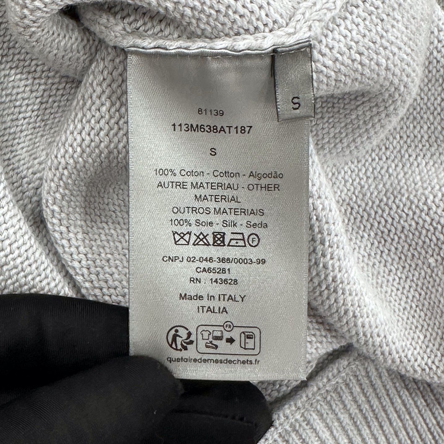 Dior Dior Oblique Stripe Sweater Size S Size US S / EU 44-46 / 1 - 4 Thumbnail