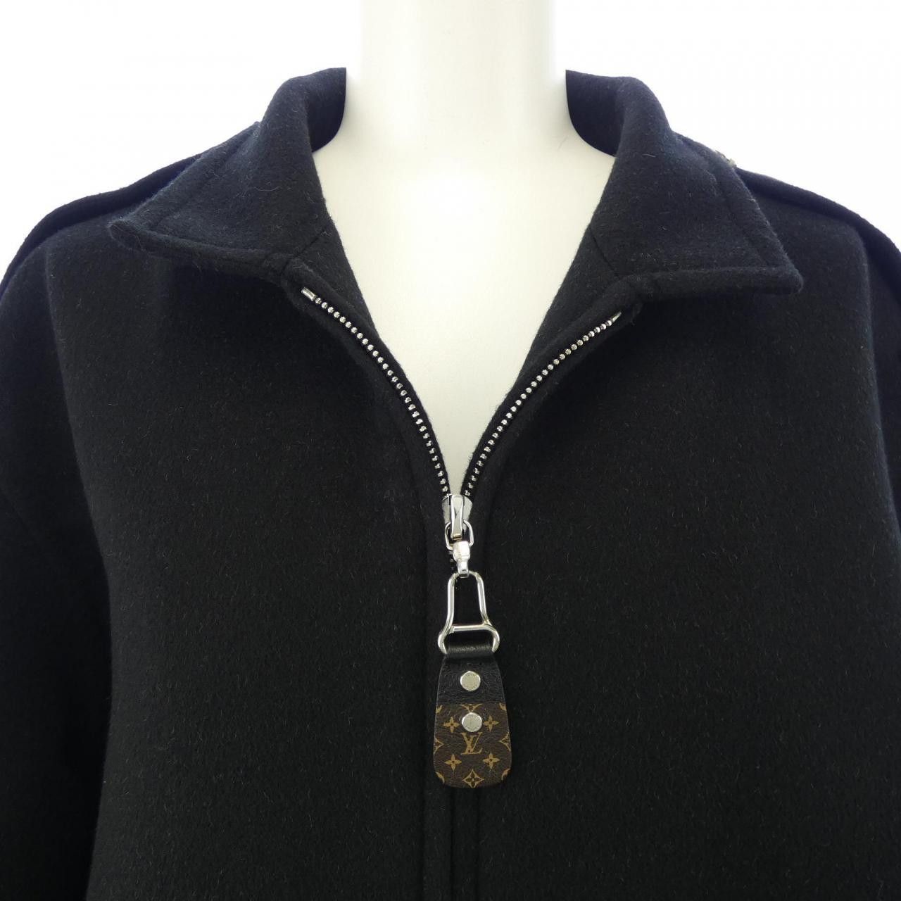 Louis Vuitton Louis Vuitton Louis Vuitton Cashmere Blend Coat Textile Outerwear FLCO04NUV DUTY FREE for USA Size ONE SIZE - 6 Thumbnail