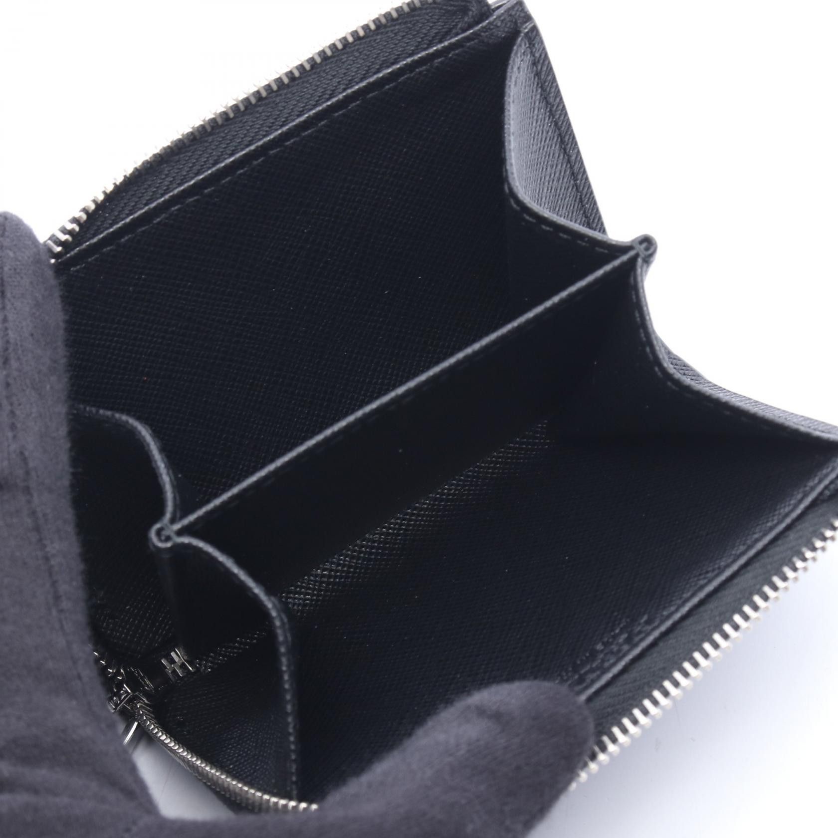 Prada Prada Prada Saffiano Leather Card Coin Case Leather Card Case 2MC129QHHF0002 DUTY FREE for USA Size ONE SIZE - 4 Thumbnail