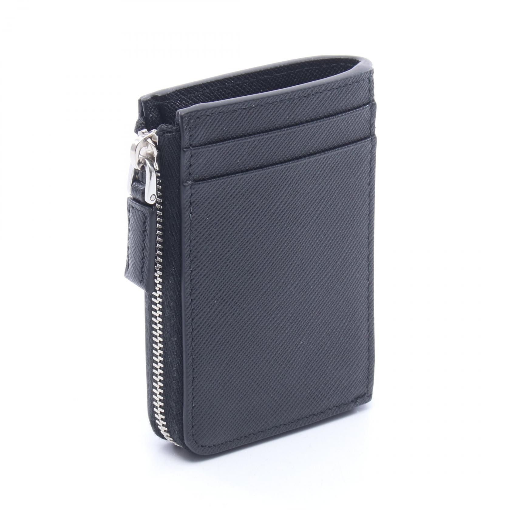 Prada Prada Prada Saffiano Leather Card Coin Case Leather Card Case 2MC129QHHF0002 DUTY FREE for USA Size ONE SIZE - 3 Thumbnail
