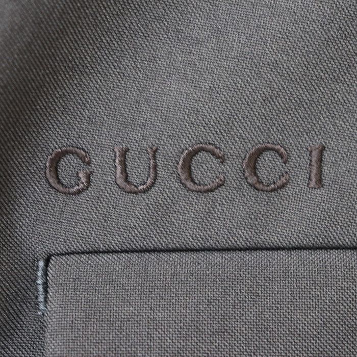 Gucci Gucci Gucci Embroidered Wool Gabardine Suit Plastic / Synthetic Suits DUTY FREE for USA Size ONE SIZE - 17 Thumbnail