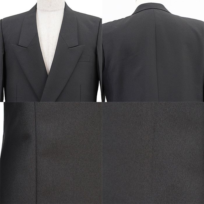 Gucci Gucci Gucci Embroidered Wool Gabardine Suit Plastic / Synthetic Suits DUTY FREE for USA Size ONE SIZE - 4 Thumbnail