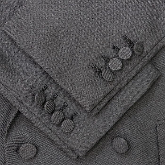 Gucci Gucci Gucci Embroidered Wool Gabardine Suit Plastic / Synthetic Suits DUTY FREE for USA Size ONE SIZE - 15 Thumbnail
