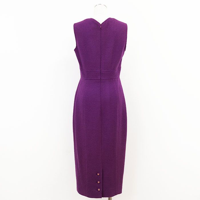Chanel Chanel Chanel Wool Tweed Dress Set Textile Suits P05827 DUTY FREE for USA Size ONE SIZE - 8 Thumbnail