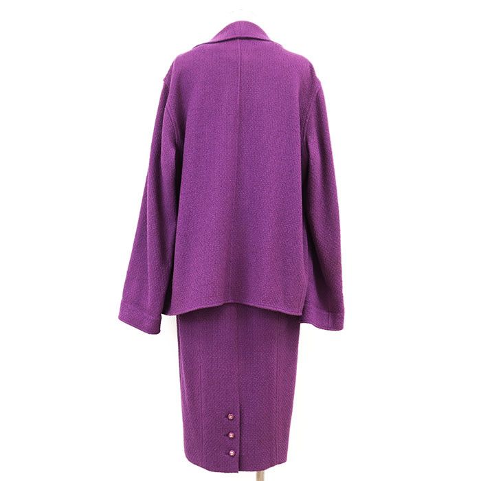 Chanel Chanel Chanel Wool Tweed Dress Set Textile Suits P05827 DUTY FREE for USA Size ONE SIZE - 5 Thumbnail