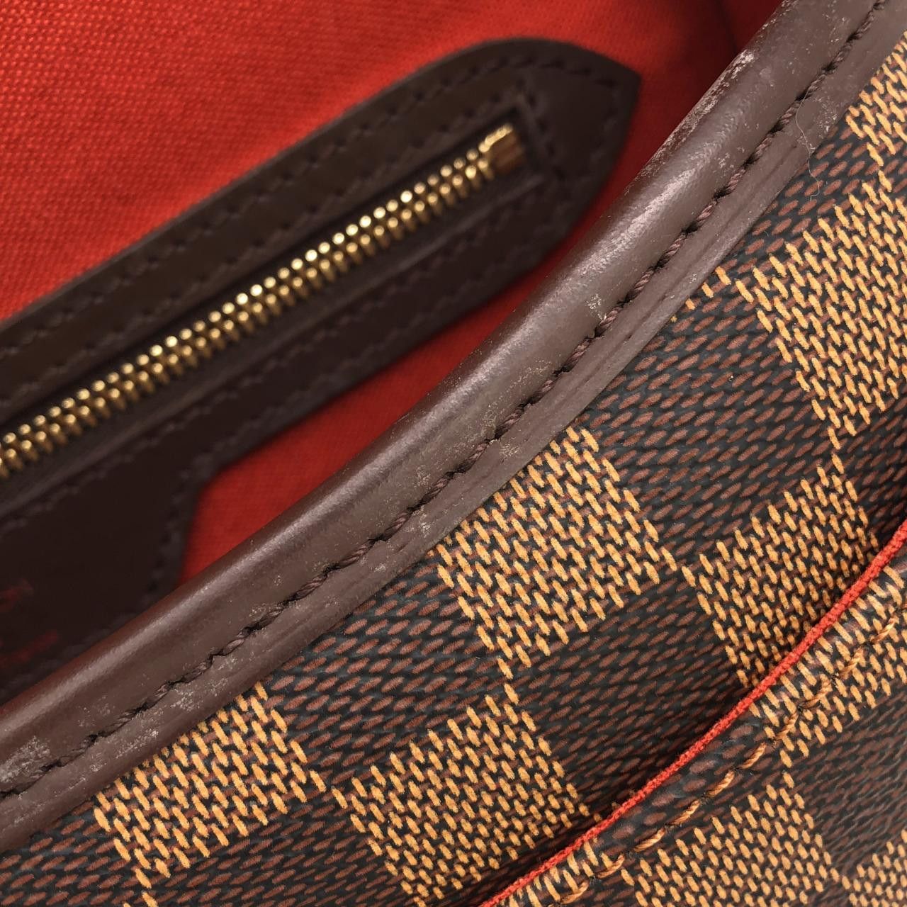 Louis Vuitton Louis Vuitton Louis Vuitton Sologne Damier Shoulder Bag Textile Shoulder Bag N48079 DUTY FREE for USA Size ONE SIZE - 9 Thumbnail