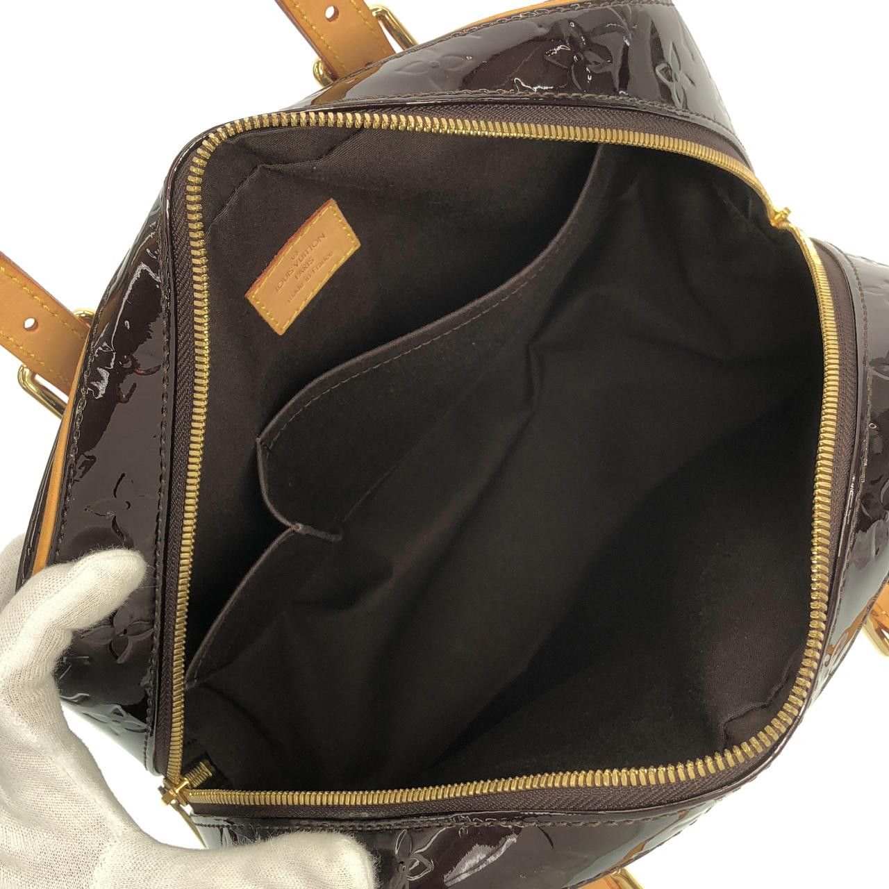 Louis Vuitton Louis Vuitton Louis Vuitton Vernis Summit Drive Bag Plastic / Synthetic Handbag M93516 DUTY FREE for USA Size ONE SIZE - 8 Thumbnail