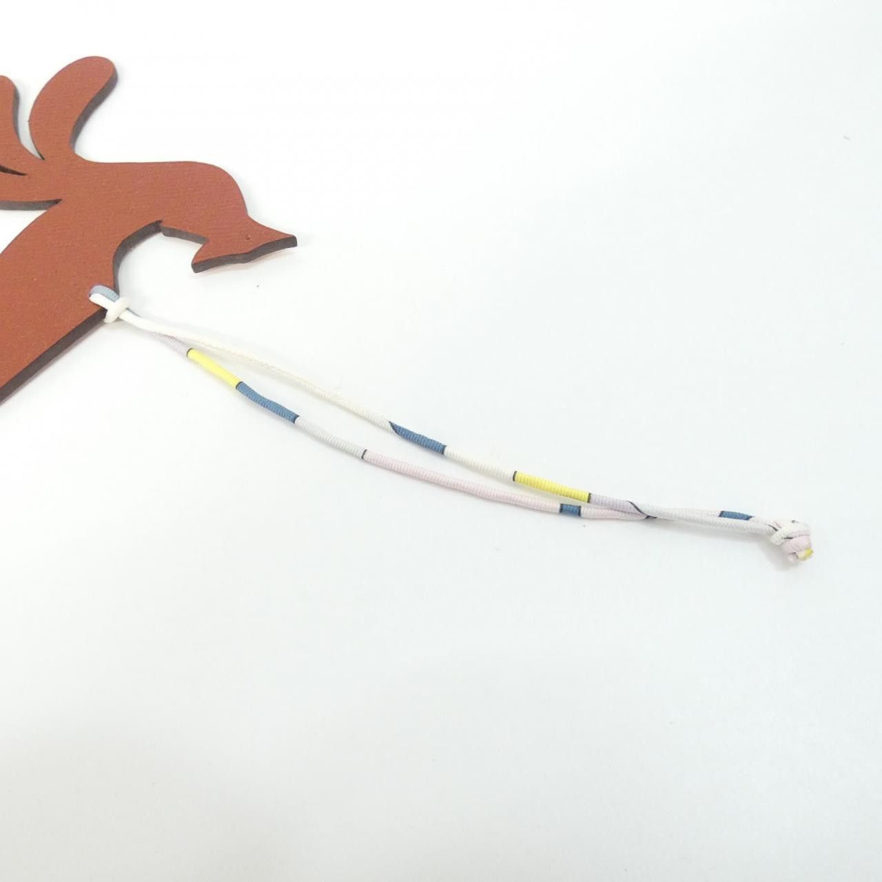 Hermes Hermes Hermes Petit h Phoenix Leather Charm Leather Charm DUTY FREE for USA Size ONE SIZE - 6 Thumbnail