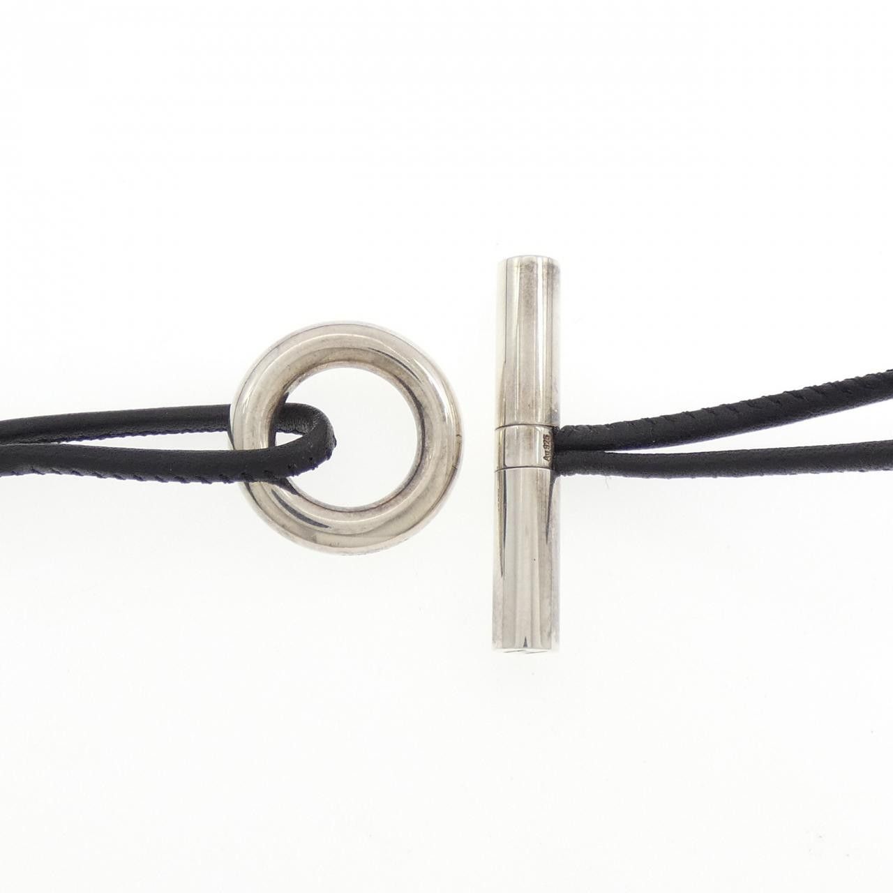 Hermes Hermes Hermes 925 Silver Necklace Precious Metal Necklace DUTY FREE for USA Size ONE SIZE - 5 Thumbnail