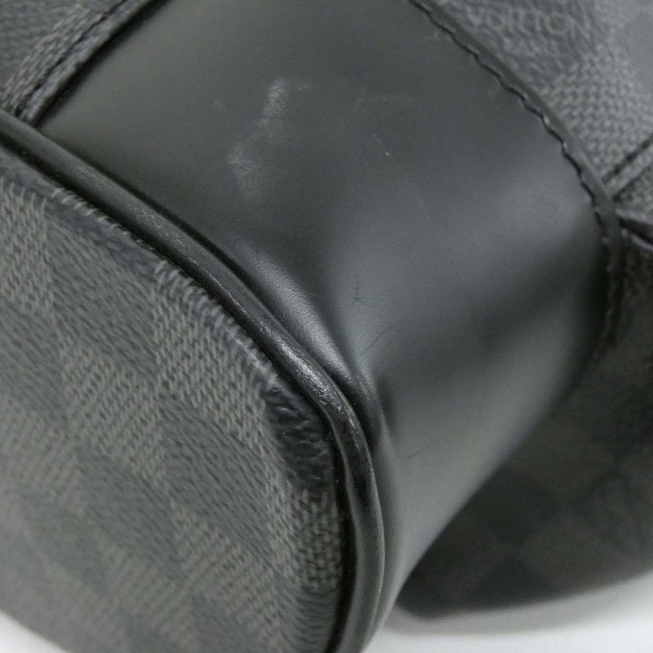 Louis Vuitton Louis Vuitton Louis Vuitton Christopher Damier Graphite Backpack Textile Backpack N41379 DUTY FREE for USA Size ONE SIZE - 3 Thumbnail
