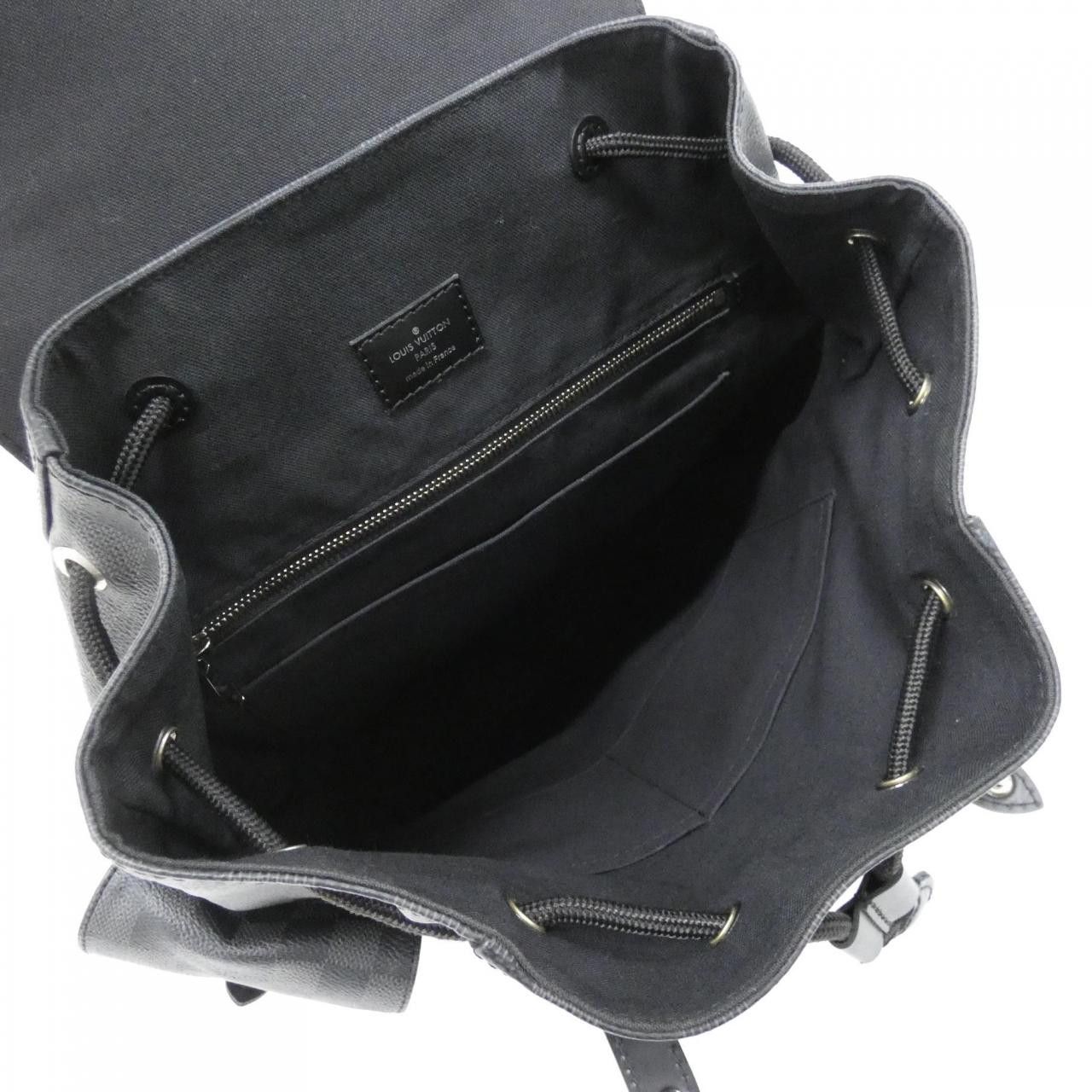 Louis Vuitton Louis Vuitton Louis Vuitton Christopher Damier Graphite Backpack Textile Backpack N41379 DUTY FREE for USA Size ONE SIZE - 8 Thumbnail