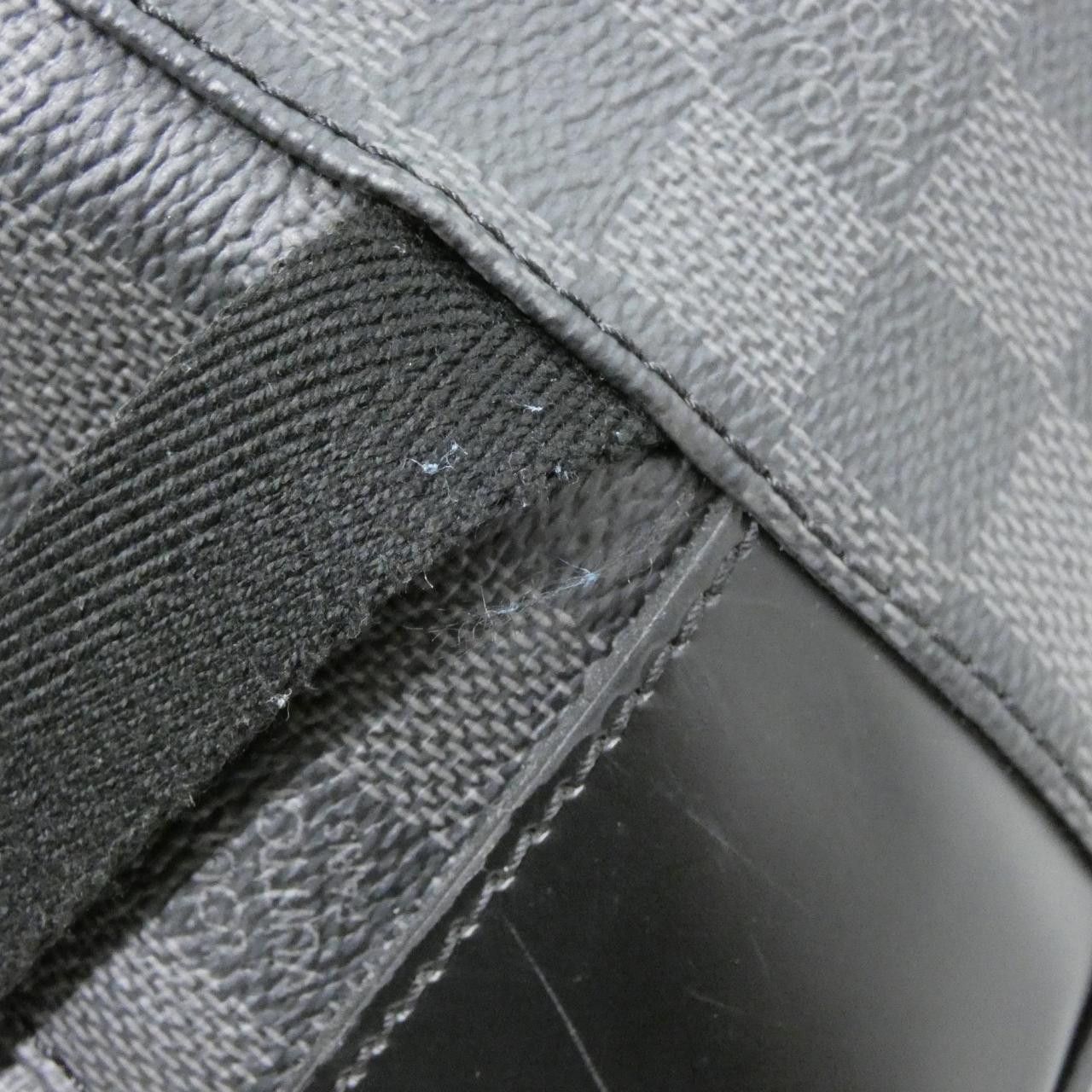 Louis Vuitton Louis Vuitton Louis Vuitton Christopher Damier Graphite Backpack Textile Backpack N41379 DUTY FREE for USA Size ONE SIZE - 6 Thumbnail