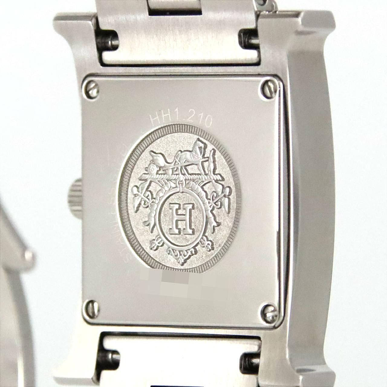 Hermes Hermes Hermes H Watch Stainless Steel Quartz Metal Quartz HH1.210 DUTY FREE for USA Size ONE SIZE - 5 Thumbnail