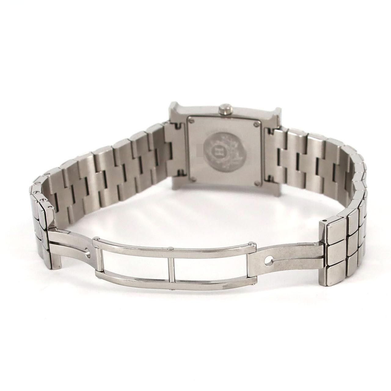 Hermes Hermes Hermes H Watch Stainless Steel Quartz Metal Quartz HH1.210 DUTY FREE for USA Size ONE SIZE - 6 Thumbnail