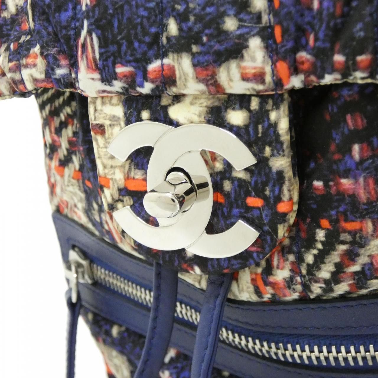 Chanel Chanel Chanel Nylon Backpack Textile Backpack DUTY FREE for USA Size ONE SIZE - 5 Thumbnail