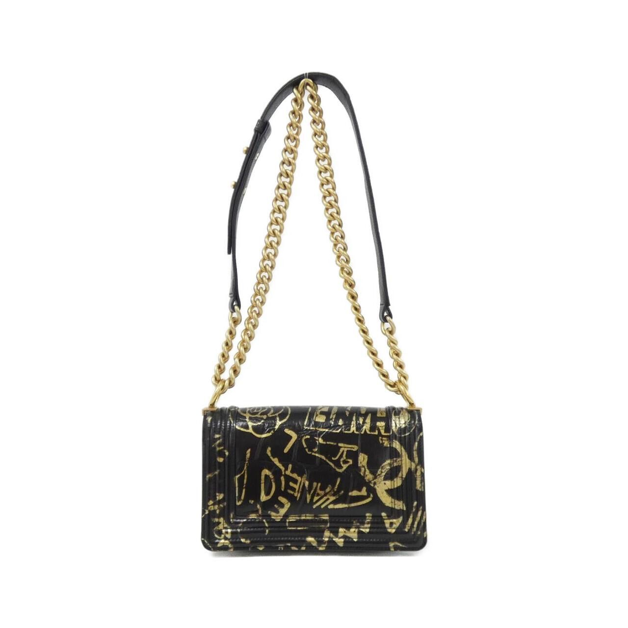 Chanel Chanel Chanel Boy Chanel Leather Shoulder Bag Leather Shoulder Bag 67085 DUTY FREE for USA Size ONE SIZE - 2 Thumbnail