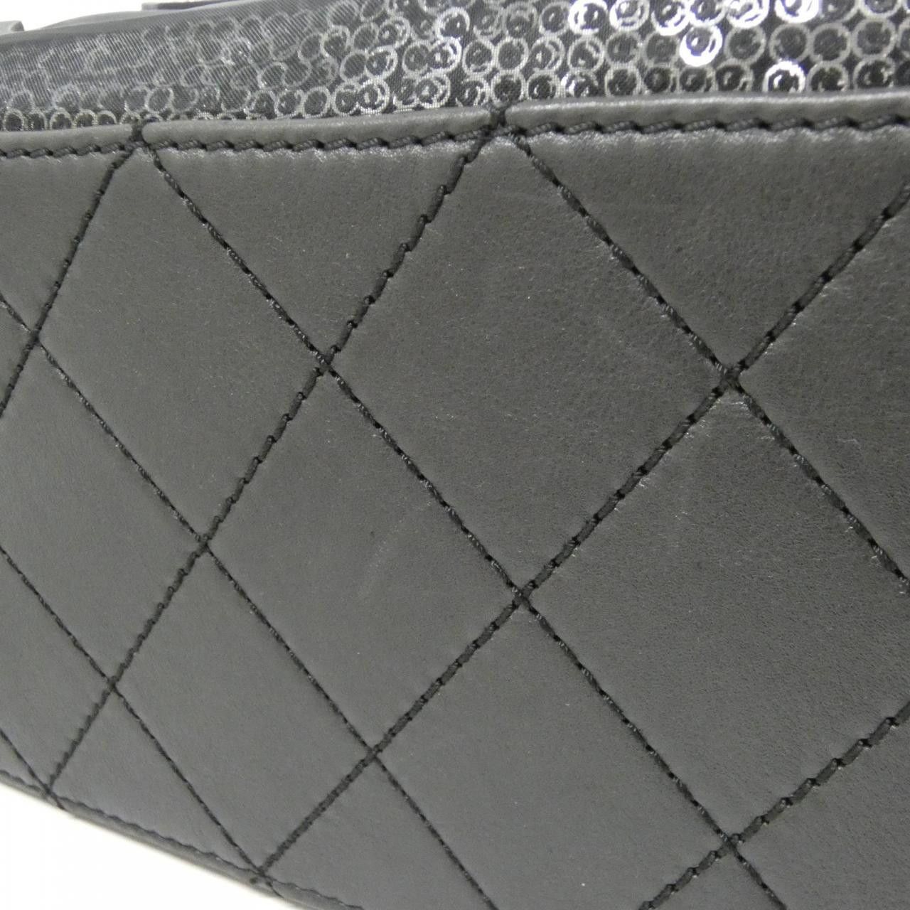Chanel Chanel Chanel Nylon Mesh Sequin Shoulder Bag Textile Shoulder Bag 46797 DUTY FREE for USA Size ONE SIZE - 4 Thumbnail