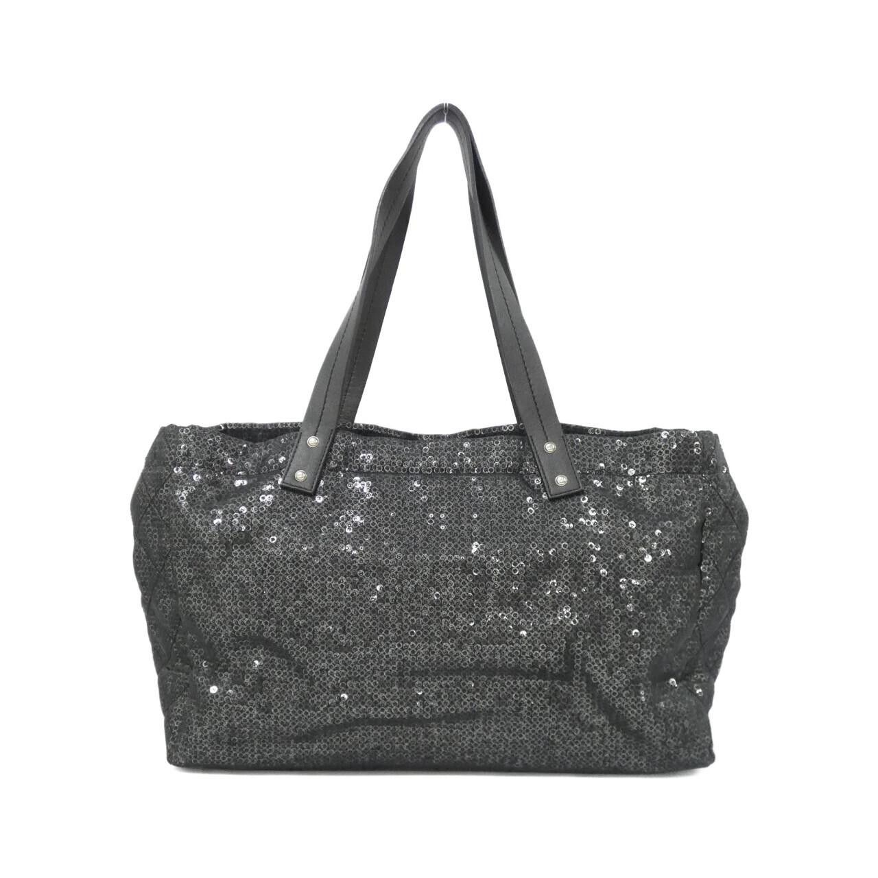 Chanel Chanel Chanel Nylon Mesh Sequin Shoulder Bag Textile Shoulder Bag 46797 DUTY FREE for USA Size ONE SIZE - 2 Thumbnail