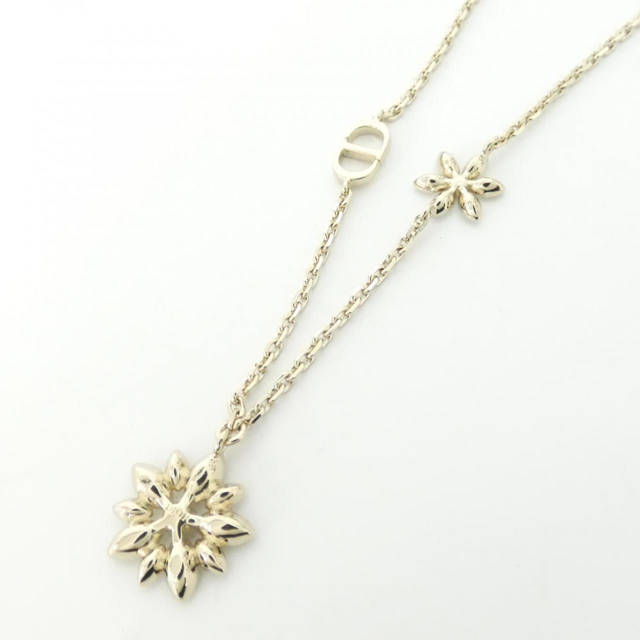 Dior Dior Christian Dior FLEUR DE GLACE Necklace Metal Necklace N3568WOMCY DUTY FREE for USA Size ONE SIZE - 3 Thumbnail