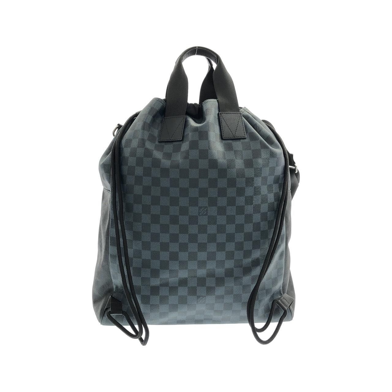 Louis Vuitton Louis Vuitton Louis Vuitton Damier Cobalt Matchpoint Hybrid Backpack Textile Backpack N40013 DUTY FREE for USA Size ONE SIZE - 2 Thumbnail