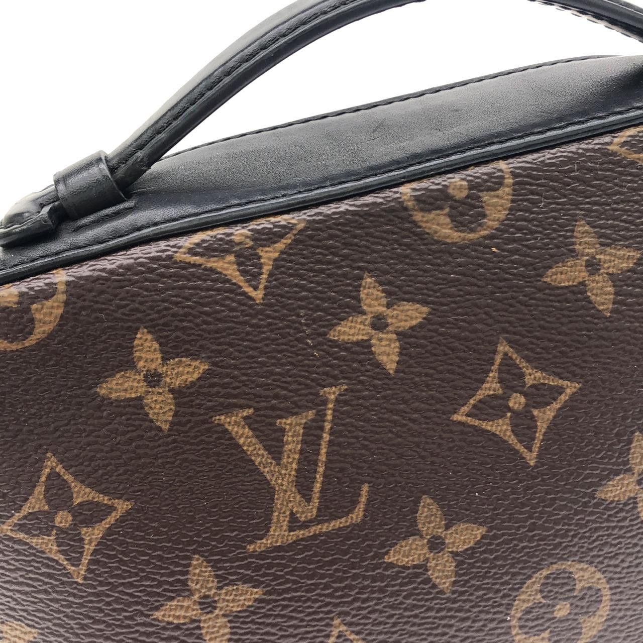 Louis Vuitton Louis Vuitton Louis Vuitton Monogram Santonge Coated Canvas Shoulder Bag Textile Shoulder Bag M43555 DUTY FREE for USA Size ONE SIZE - 6 Thumbnail