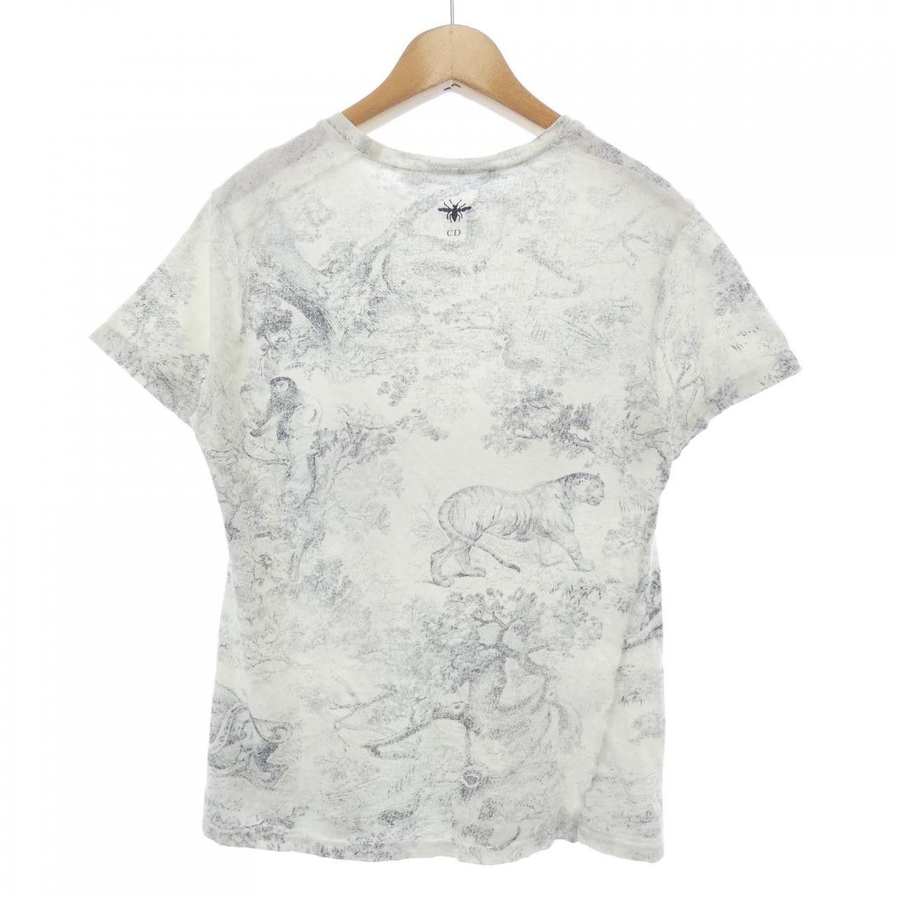 Dior Dior Christian Dior Toile de Jouy Cotton T Shirt Textile T-Shirts 913T03JA428 DUTY FREE for USA Size ONE SIZE - 2 Thumbnail