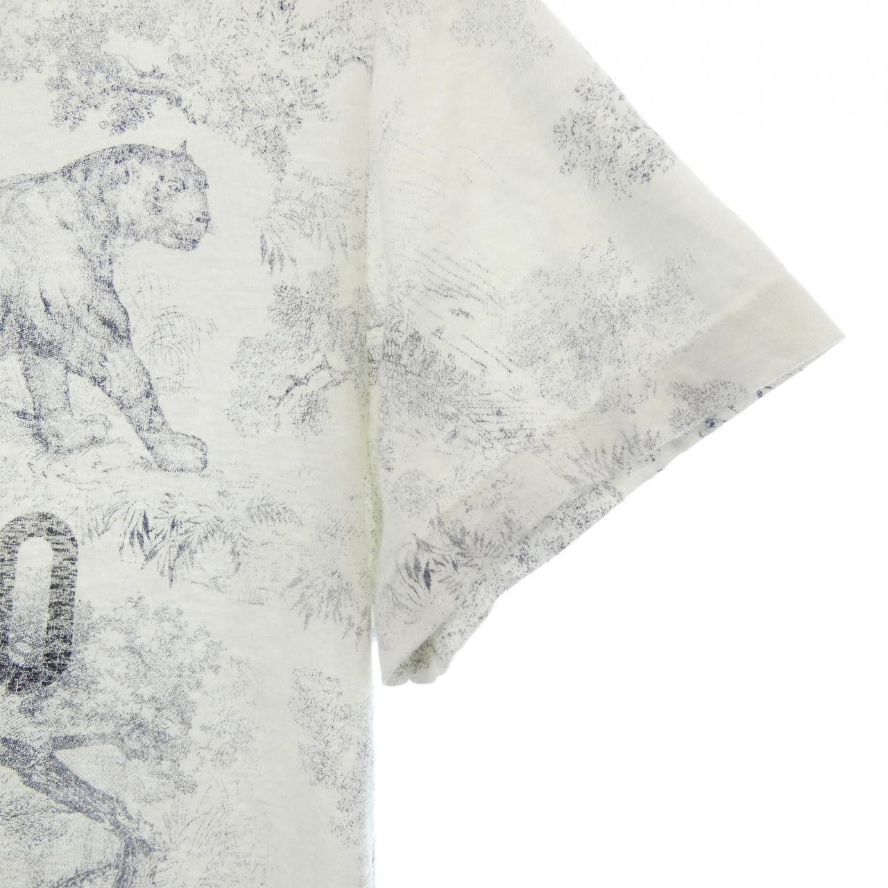 Dior Dior Christian Dior Toile de Jouy Cotton T Shirt Textile T-Shirts 913T03JA428 DUTY FREE for USA Size ONE SIZE - 6 Thumbnail
